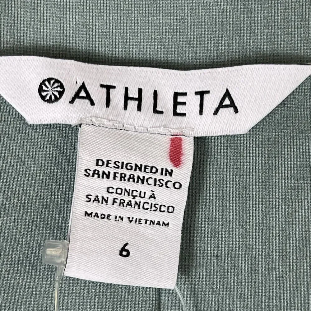Athleta Jacket Womens 6 Gray Eastbound Blazer Casual‎ Workwear Top Adult NWT